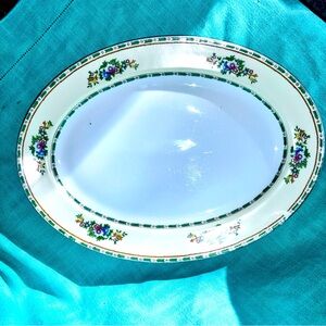 Vintage Grafton 16” Oval Serving Platter by Meito of Japan